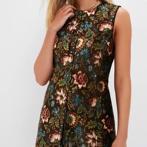 Tuckernuck Hazel Moonflower Velvet Rhoda Tunic Top